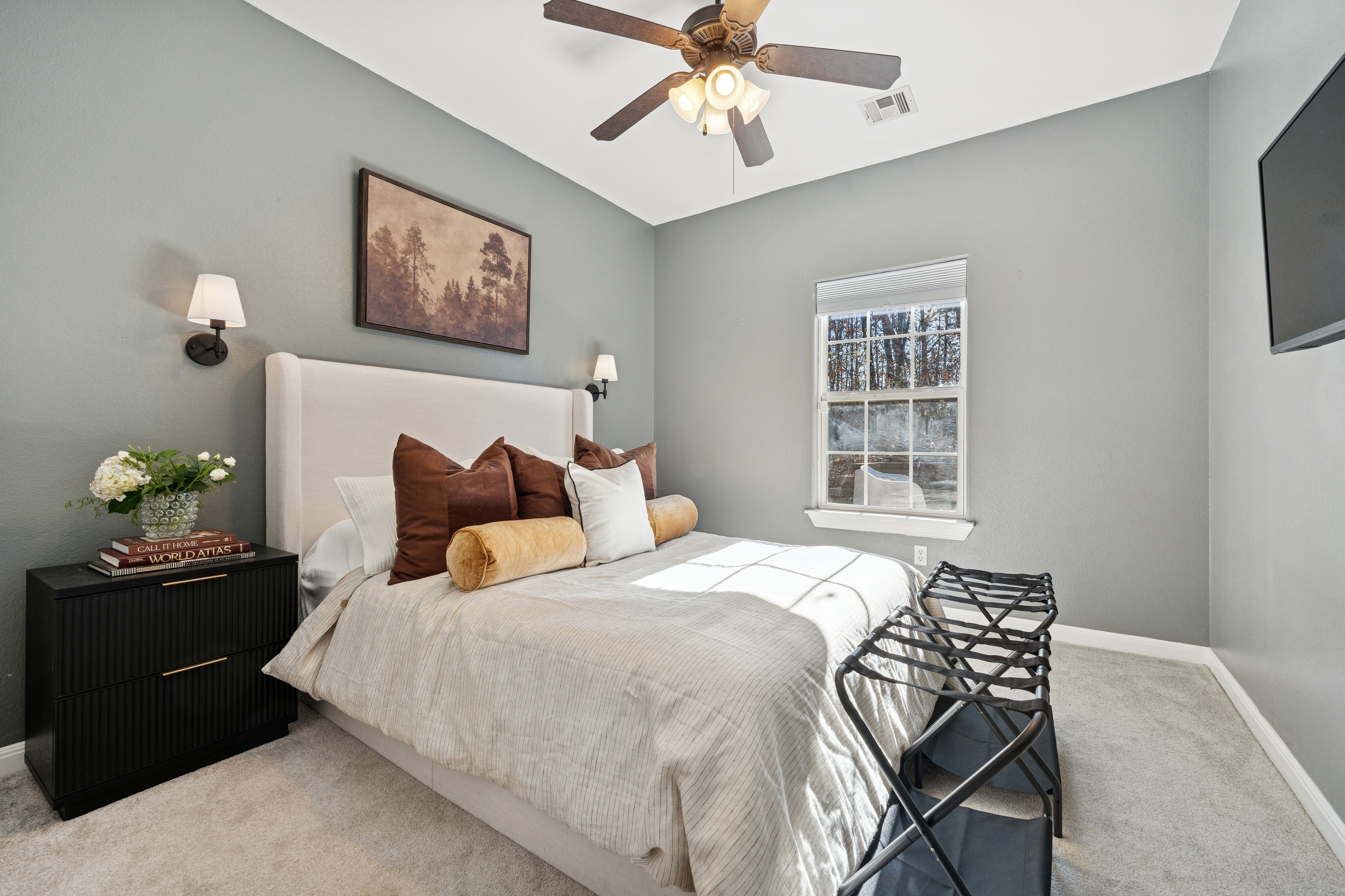 Boutique Queen bedroom at Chatburn Hill